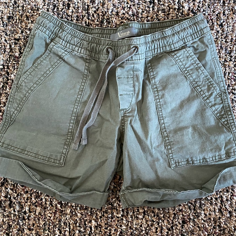 Green shorts